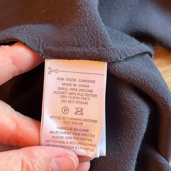 Equipment Jacquot Button Front Long Sleeve Midi Utility Dress Eclipse 2 - Picture 14 of 14